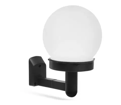 Svietidlá  LED Solárne nástenné svietidlo LED/1,2V 40mAh IP44 čierna 11710
