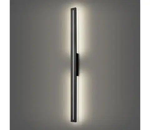 LED osvetlenie BRILAGI - LED vonkajšie nástenné svietidlo LINEO LED/24W/230V 4000K IP65 čierne BRI273