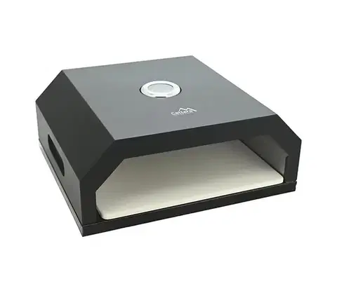 Grilovanie  Pec na pizzu s teplomerom 40x34,5x16 cm čierna 14110