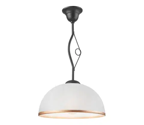 Svietidlá  Luster na tyči RETRO 1xE27/60W/230V antracit LM-1.24/antracyt