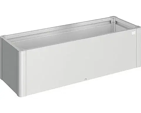 Truhlíky Biohort Hrantík BIOHORT Belvedere 152 x 54,7 x 45 cm (strieborná metalíza)