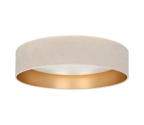 Svietidlá BRILAGI-LED stmievateľné veľké SMART stropné svietidlo 36W/230V 3000–6000K, priemer 55 cm, krémová/zlatá WT+DO 8590828056447