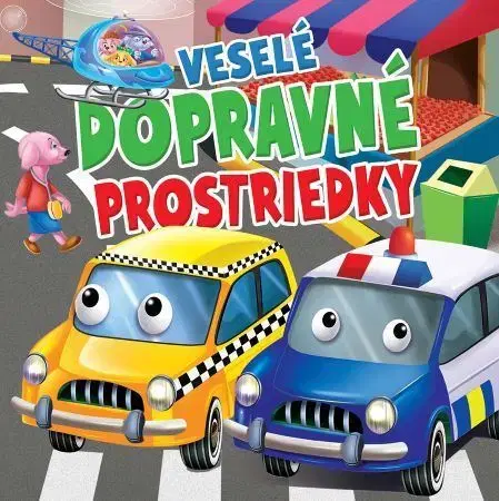 Leporelá, krabičky, puzzle knihy Veselé dopravné prostriedky