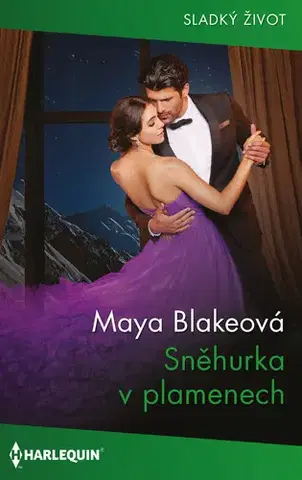 Romantická beletria Sněhurka v plamenech - Maya Blake