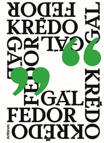 Eseje, úvahy, štúdie Krédo - Fedor Gál