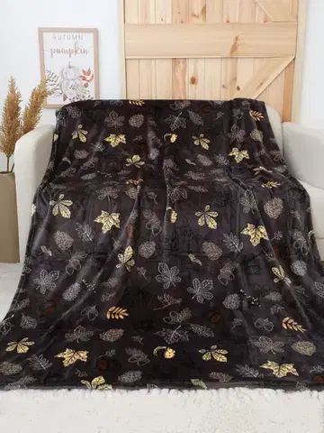 Deky MKLozkoviny.sk Deka mikroplyš Exclusive 150 × 200 cm – Jesenná elegancia