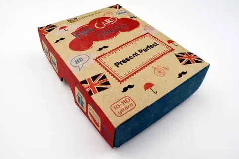 Gramatika a slovná zásoba Creativo - Fun card English Present Perfect