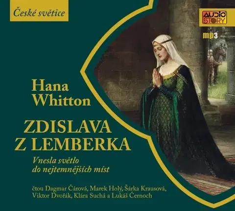 Historické romány Audiostory Zdislava z Lemberka - audiokniha CD