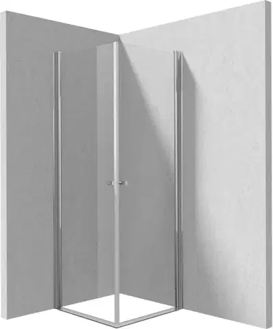 Sprchovacie kúty DEANTE - Sprchovací kút Kerria Plus chróm, štvorcová, 90x90 cm KKN0W09W09