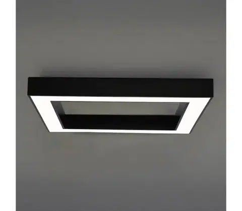 Svietidlá  LED Stropné svietidlo LED/100W/230V 3000/4000/6500K 80x80 cm čierne CL7532