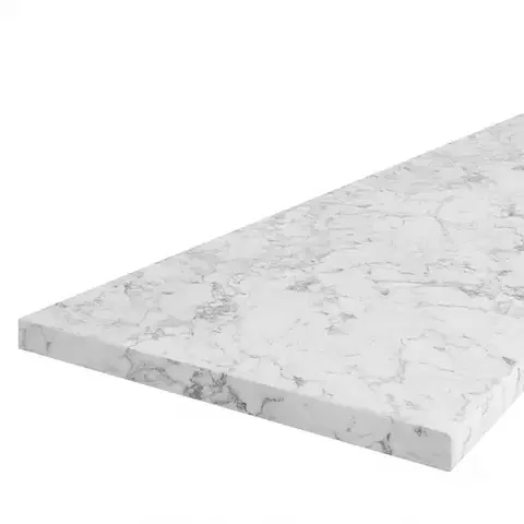 Laminátové kuchynské dosky Kuchynská doska 60cm/38mm mramor  Carrara