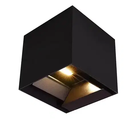 Svietidlá  LED solárne nástenné svietidlo so senzorom LED/9W/3,7V 3000/4000/5000K IP65 2600mAh čierne 23770-1