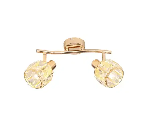 Svietidlá  Bodové svietidlo DUBAI 2xE14/40W/230V rose gold 92-23483