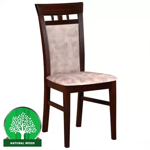 Drevené stoličky Stolička W32 orech livia 8