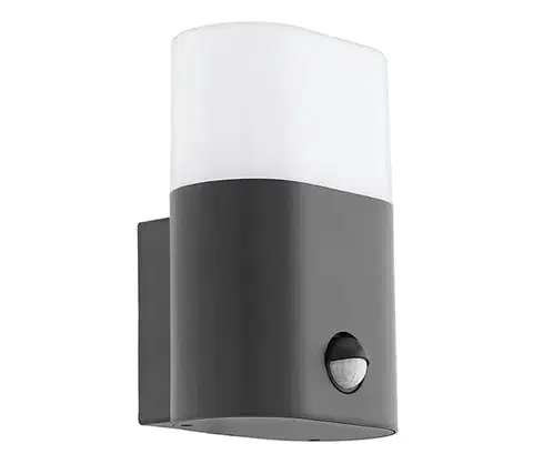 Záhradné lampy Eglo 97316 - LED vonkajšie nástenné svietidlo so senzorom FAVRIA LED/11W/230V IP44 97316