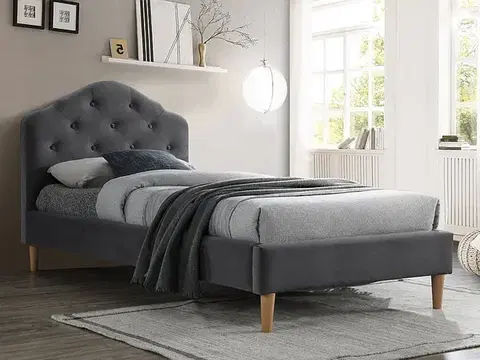 Postele Posteľ CHLOE VELVET 90 Signal