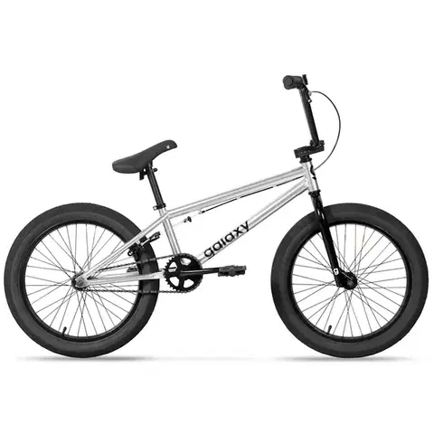 Bicykle BMX bicykel Galaxy Early Bird 20" 8.0 • 11,4 kg strieborná