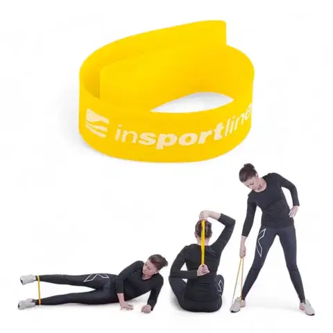 Ostatné fitness náradie Posilňovacia guma inSPORTline Hangy Light 55x3 cm / 2,8 kg