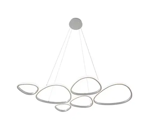 Svietidlá Viokef Lighting LED luster na lanku HELIX LED/61W/230V strieborný 4316200