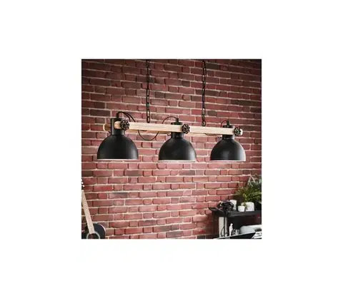 Svietidlá Eglo 43992 - Závesný luster na reťazi LUBENHAM 3xE27/28W/230V 43992