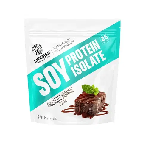 Sojové proteíny Soy Protein Isolate - Swedish Supplements 750 g Natural