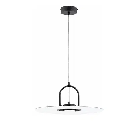 Svietidlá  Závesné svietidlo na lanku HATTORI 1xGX53/15W/230V čierne 61738