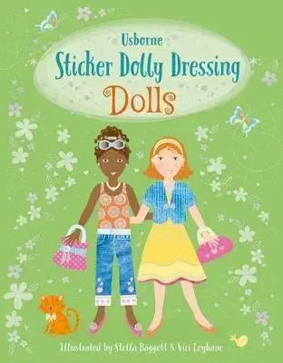 Nalepovačky, vystrihovačky, skladačky Sticker Dolly Dressing Dolls - Fiona Watt,Leyhane Vici