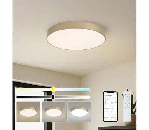 Svietidlá BRILAGI-LED Stmievateľné svietidlo POOL SMART LED/60W/230V 50 cm Wi-Fi Tuya zlaté + diaľkový ovládač BRI1027