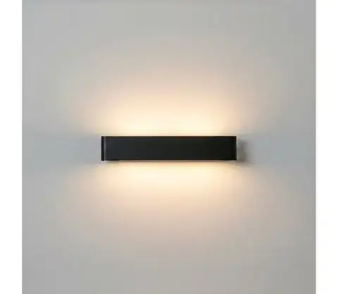 Svietidlá Ideal Lux - LED Nástenné svietidlo DELTA LED/30W/230V 3000K 83 cm CRI 90 čierna 287614