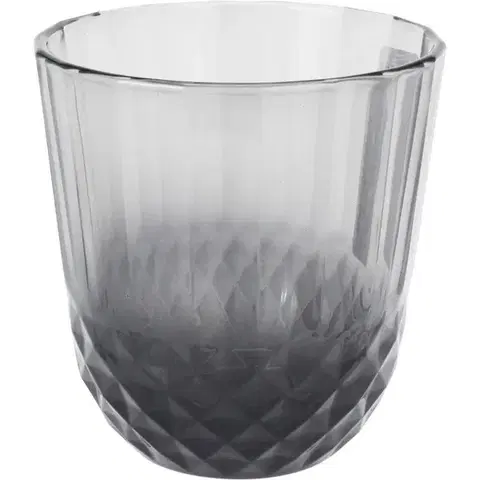 Poháre Pohár z dymovo zafarbeného skla, 320 ml, S