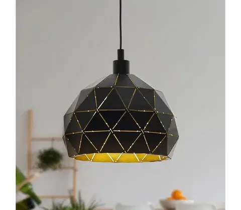 Svietidlá Eglo 97845 - Luster na lanku ROCCAFORTE 1xE27/60W/230V 97845