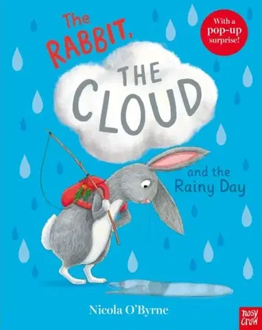 Leporelá, krabičky, puzzle knihy The Rabbit, the Cloud and the Rainy Day - Nicola O'Byrne