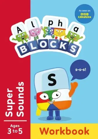 Príprava do školy, pracovné zošity Alphablocks Super Sounds (Red Level Workbook) - Alphablocks