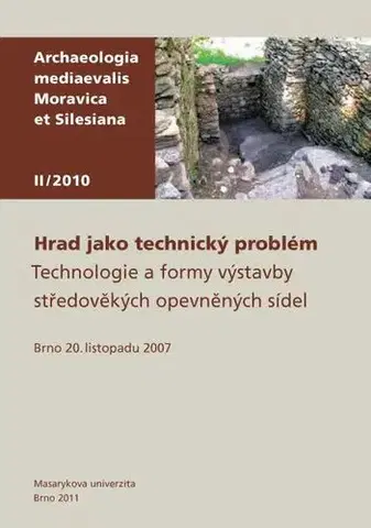 Pre vysoké školy Hrad jako technický problém - Zdeněk Měřínský