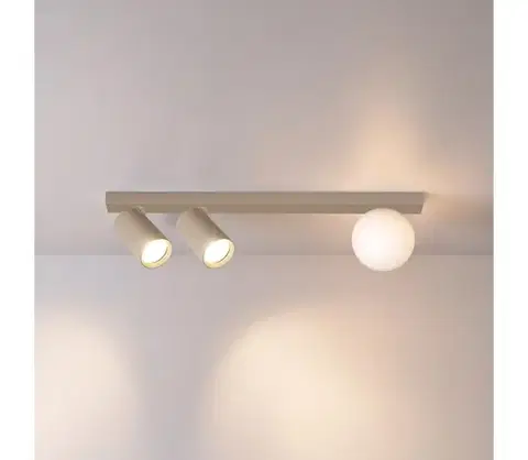 Svietidlá BRILAGI - Bodové svietidlo SELE BALL 2xGU10/30W/230V + 1xG9/10W béžové WO-AGN-33-BEI-OEM