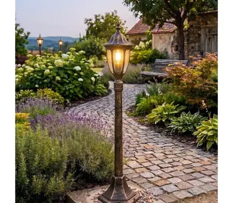 Záhradné lampy Rabalux 8375 - Vonkajšie svietidlo MILANO 1xE27/60W/230V IP43 8375