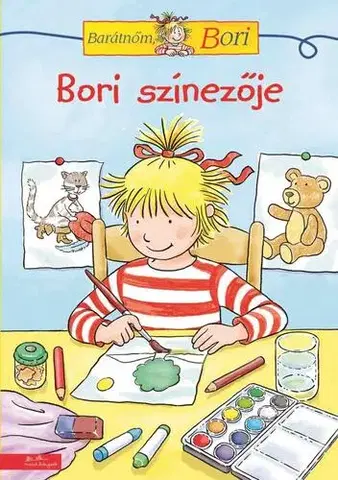 Rozprávky Bori színezője - Barátnőm, Bori foglalkoztató - Uli Velte