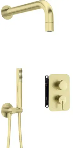 Kúpeľňové batérie DEANTE DEANTE - Therm - Sprchový set pod omietku, s termostatickou BOX BXYZRQSM