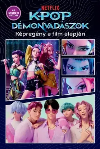 Komiksy K-pop démonvadászok - A hivatalos képregény a film alapján