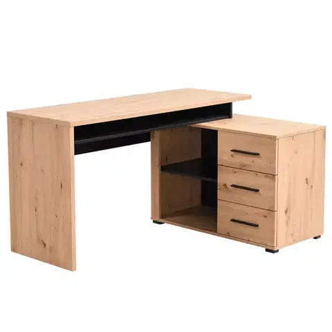 Moderné kancelárske stoly Písací stôl Arhimed artisan 11008173