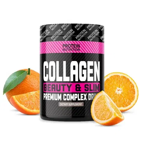 Kolagén Beauty & Slim Collagen - Protein Nutrition 300 g Orange