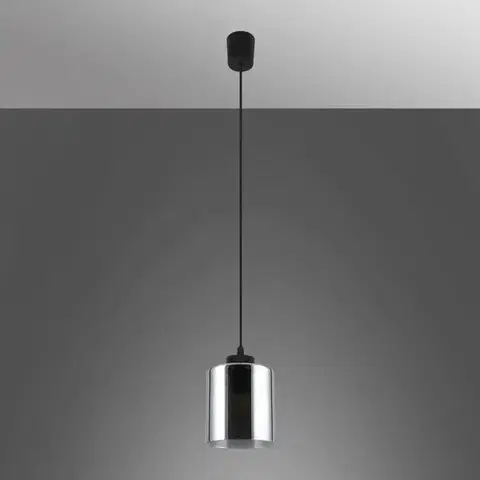 Lampy do obývačky Luster SIERRA 11717 MM BLACK 1XE27