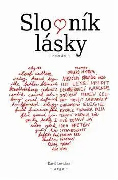Romantická beletria Slovník lásky - David Levithan