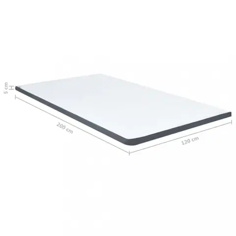 Matrace Boxspring Vrchný matrac na posteľ boxspring Dekorhome