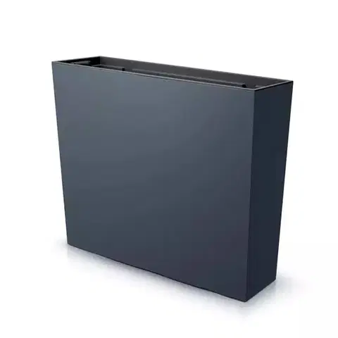 Kvetináče a truhlíky NABBI DUC600T plastový kvetináč 60 cm antracit