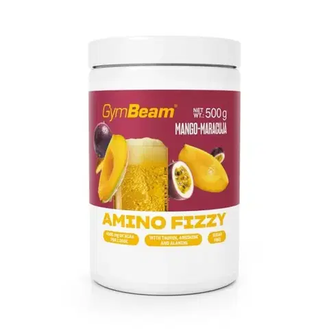 Komplexné aminokyseliny GymBeam Šumivé Amino Fizzy mango marakuja