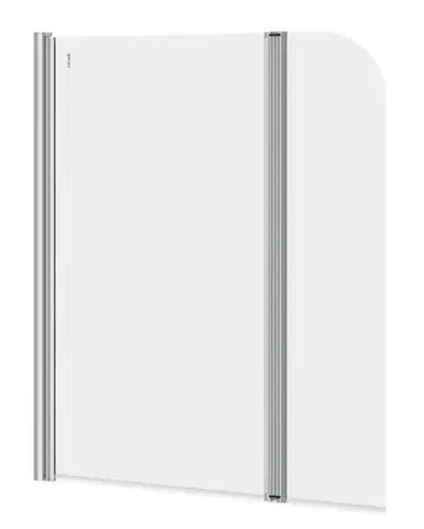 Vaňové zásteny CERSANIT - Paravánom K VANI EASY NEW DVOJDIELNY 140X115cm S301-290