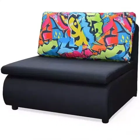 Rozkladacie sedačky na spanie Pohovka Kubus Sawana 14+Grafity 2