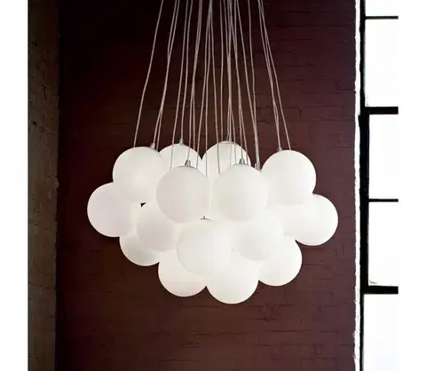 Svietidlá Ideal Lux - Luster na lanku MAPA PLUS 22xE14/40W/230V 140230