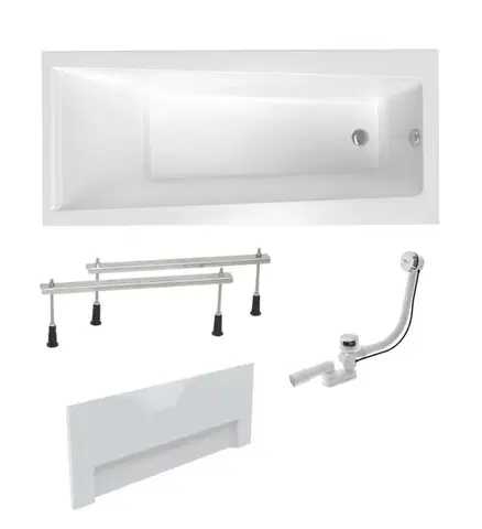 Vane Obdĺžniková vaňa Laguna Idea Plus 170x75 cm akrylát ľavá aj pravá SIKOID1700ANPC SIKOID1700ANPC